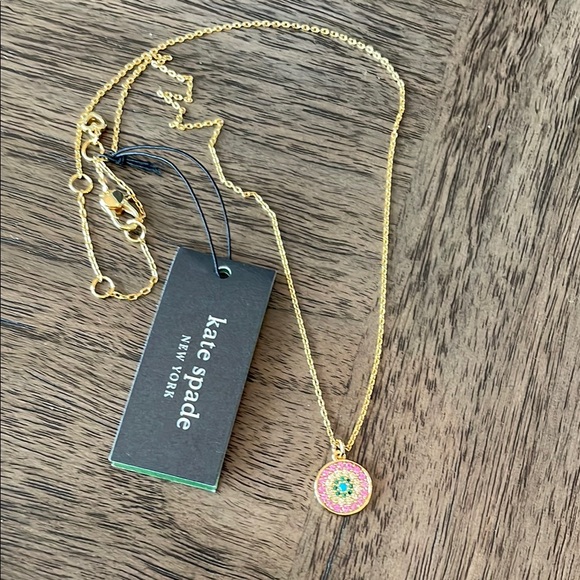 Kate Spade Multi Color Pendant Necklace NWT - Picture 2 of 6